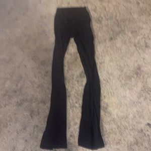 Aerie crossover flare leggings